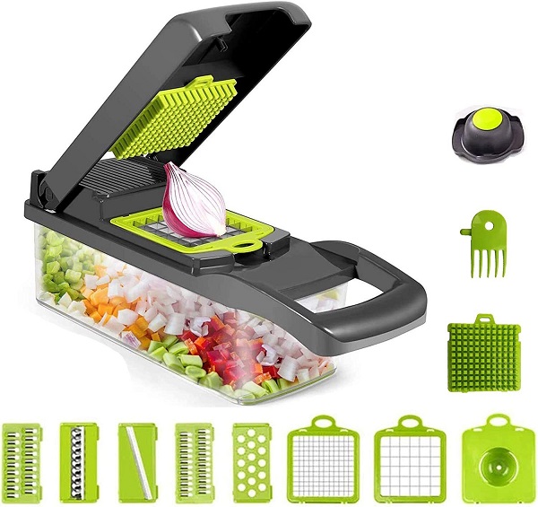 15 In 1 Food Vegetable Slicer Salad Fruit Peeler Cutter Dicer Chopper Kitchen 